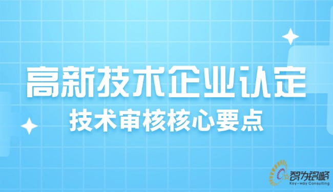 高新技術(shù)企業(yè)認定：技術(shù)審核核心要點(diǎn).jpg